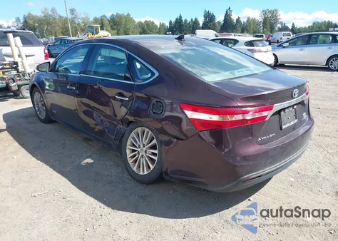 2014 Toyota Avalon Hybrid Limited из США, поврежденный, VIN 4T1BD1EBXEU033483